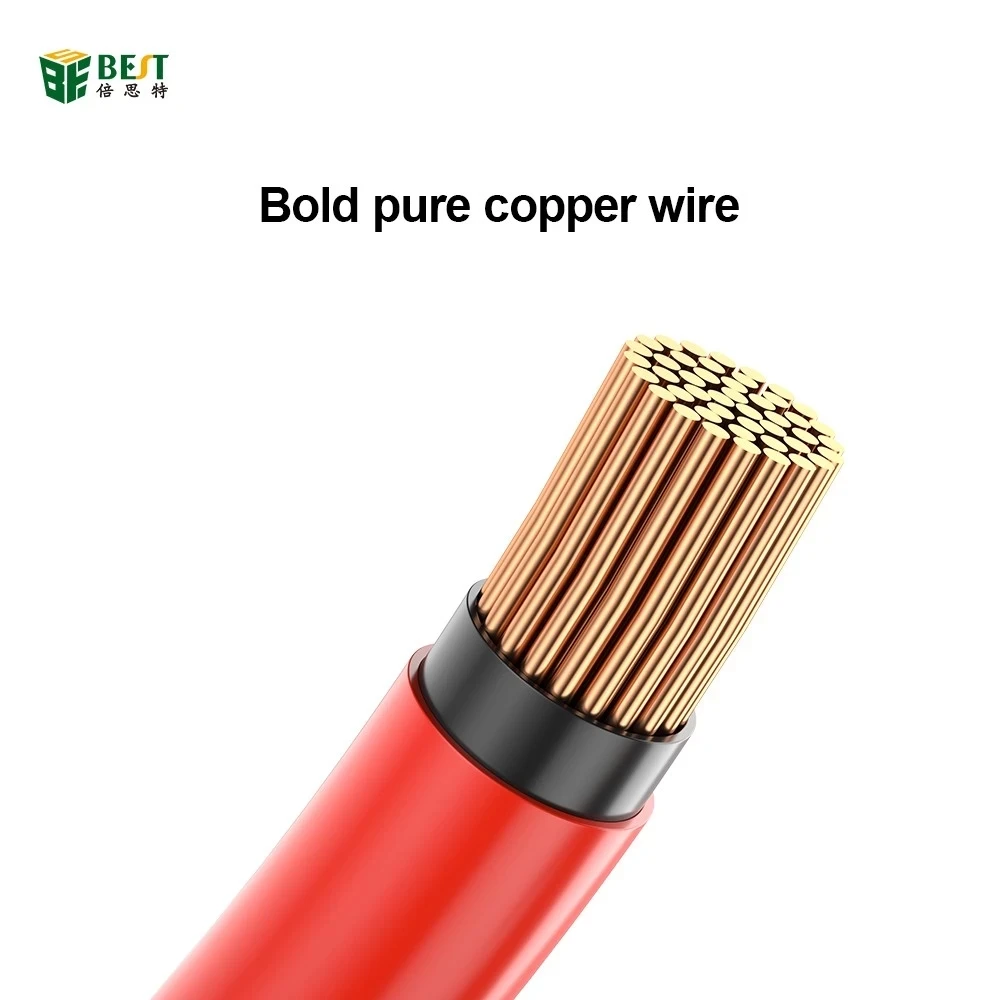 BST-040-JP 2000V 20A Antifreeze Banana Double-Head Connection Test Soft Silicone Wire For Multimeter Test Connection Calibration