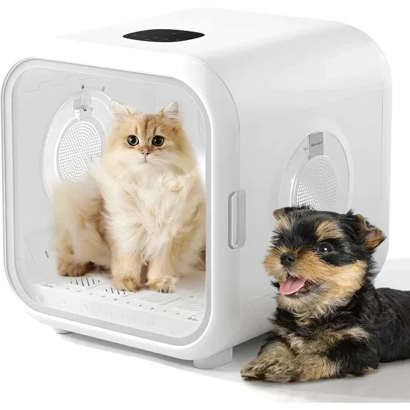 

Drybo Plus Automatic Pet Dryer Box - Ultra Quiet, Smart Temperature Control, 360° Efficient for Cats and Small Dogs