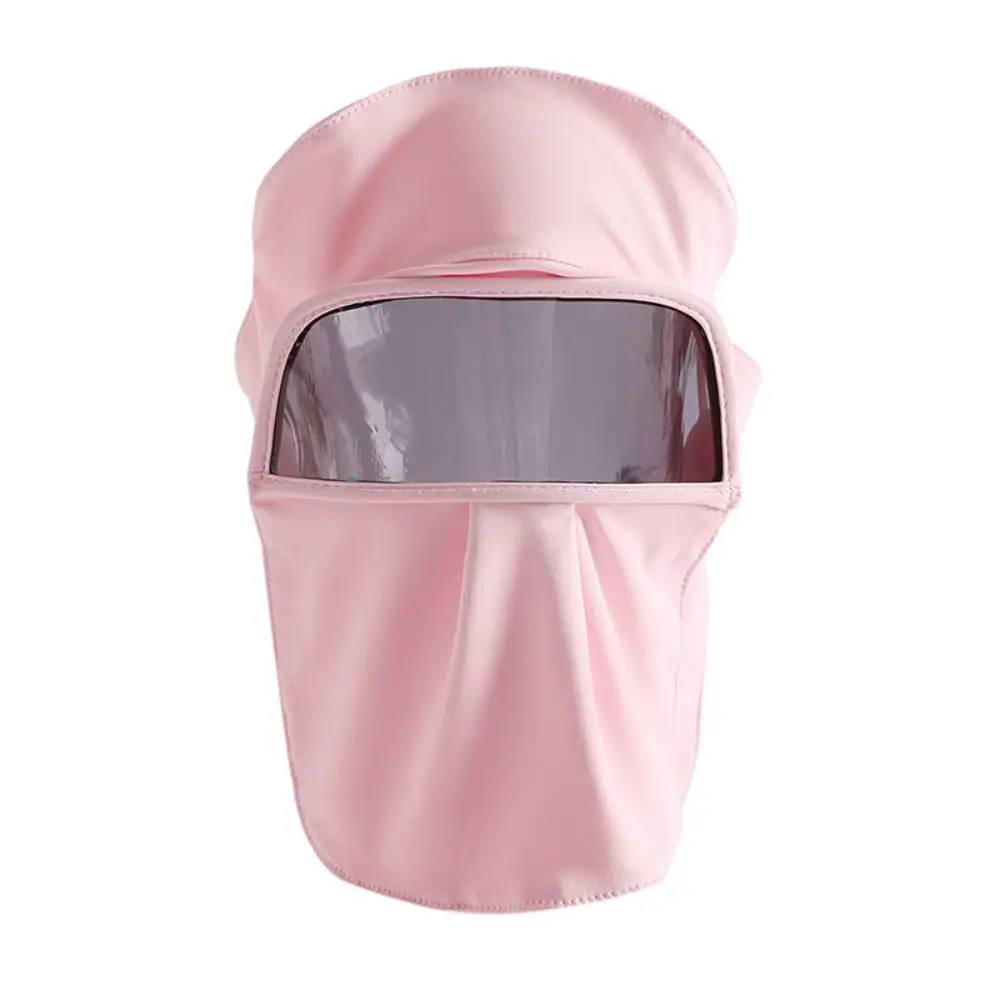 

Elastic Sunscreen Face Scarf Ice Silk Mask Summer Solid Color Sunscreen Mask Face Mask Face Scarves Face Cover Outdoor