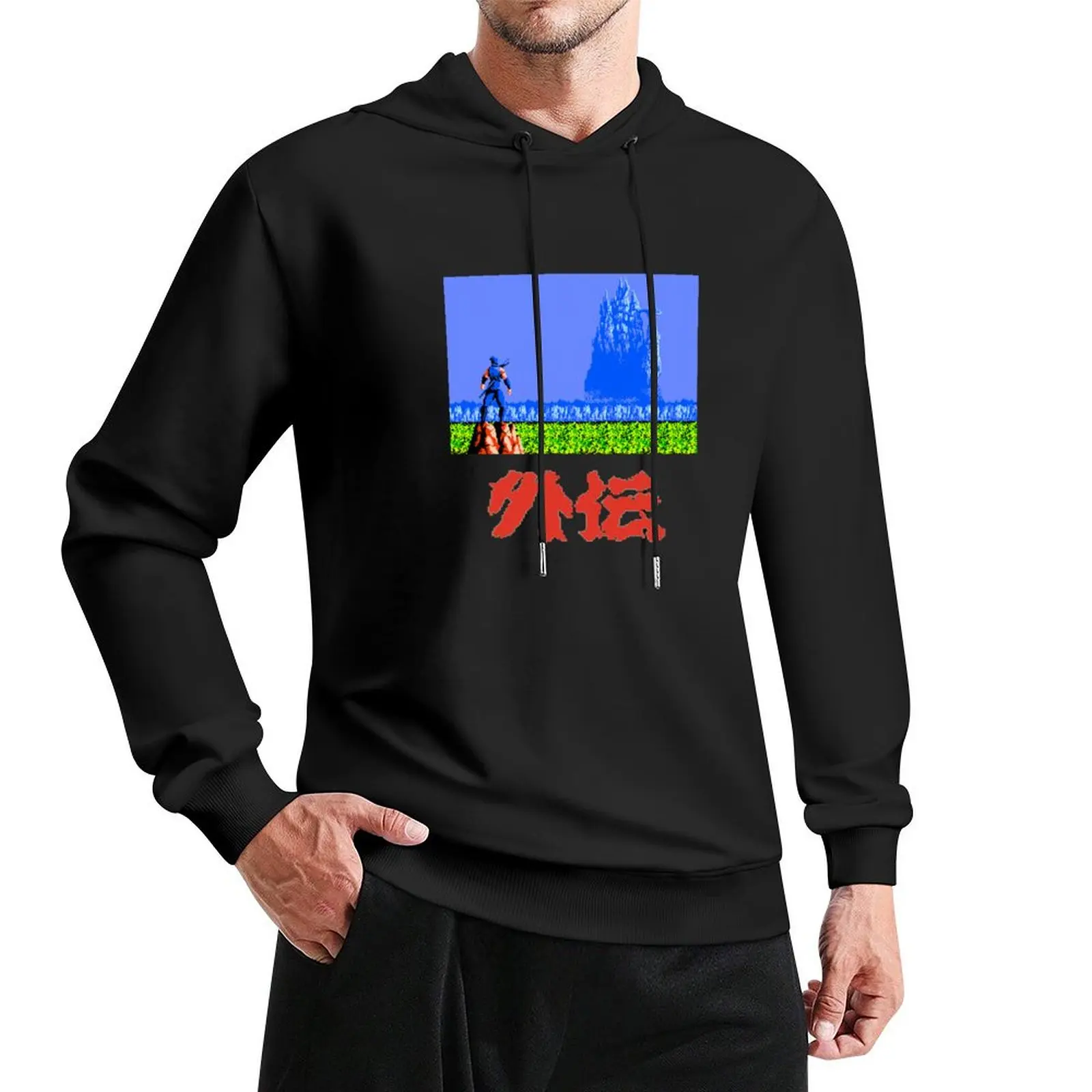 

NINJA GAIDEN Pullover Hoodie anime clothes men's sweat-shirt designer hoodies