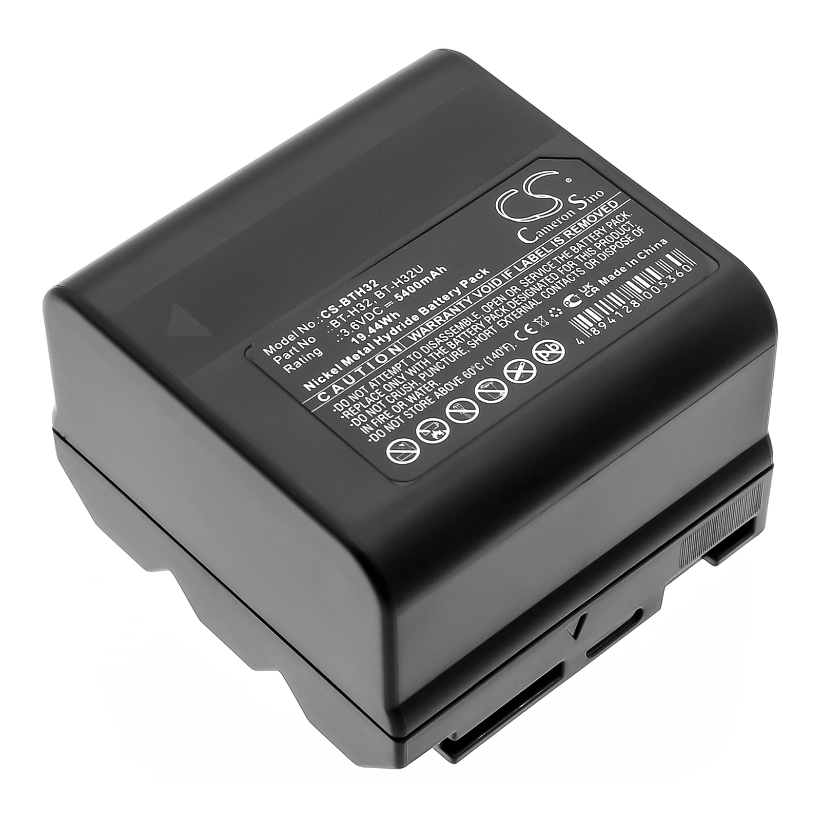 CS Replacement Battery for Sharp VL-AH50S,VL-AH1510,VL-AH131E,VL-AH1500,VL-SW50,VL-SW50U,VL-AH131 PN:BT-H32 5400mAh / 19.44Wh