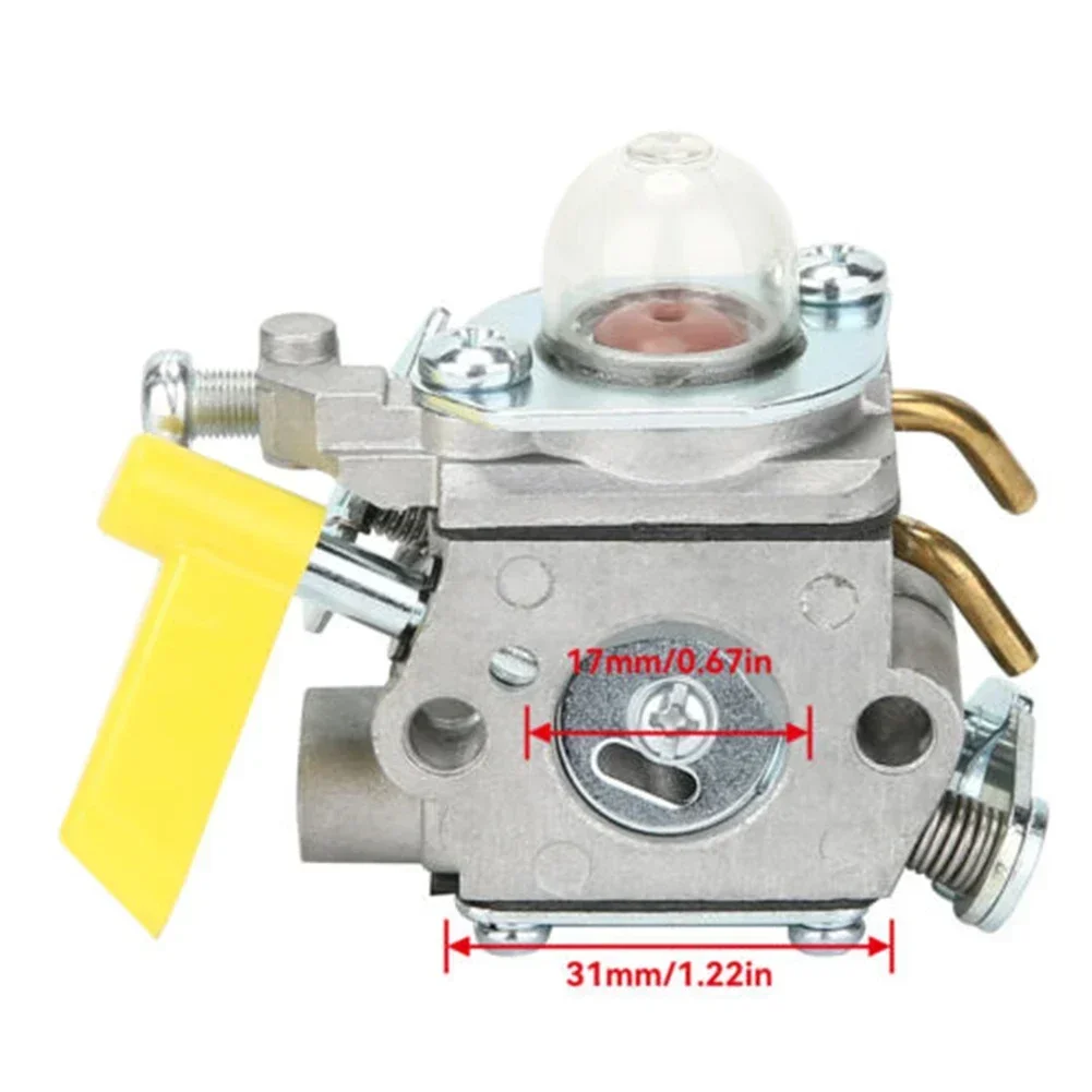 308054013   Ferramenta de corte de escova de carburador carb para homelite 26cc 30cc para peças de equipamentos elétricos zama C1U-H60