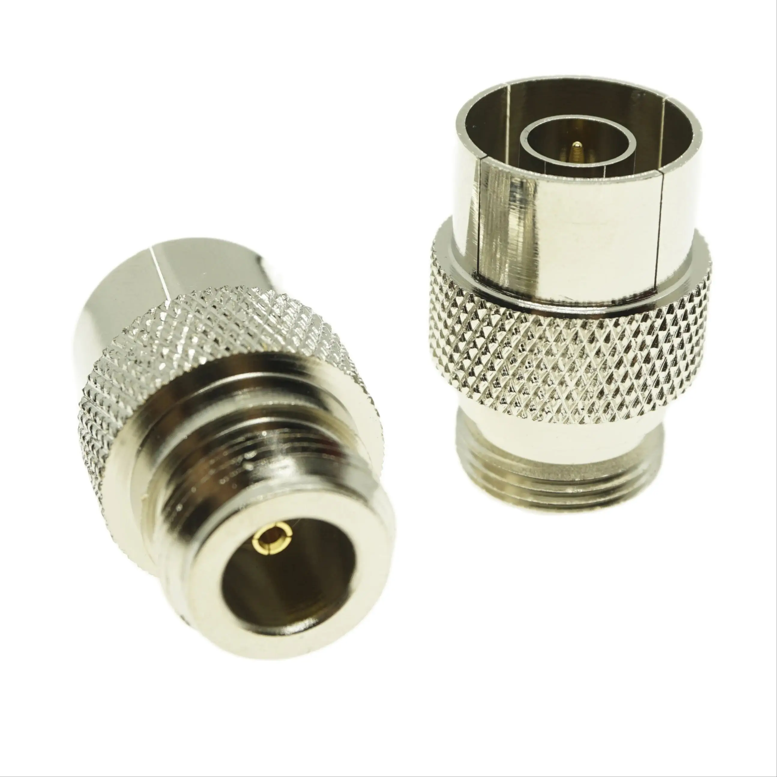 1Pcs Slide-on N male push-on QUICK plug to N female jack connector Adapter