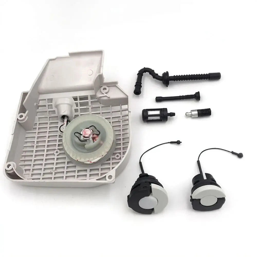 Engine Maintenance Kit For STIHL MS250 MS230 MS210 Chainsaw Recoil Pull Starter Fuel Cap Oil Pipe Fuel Tube Spare Parts