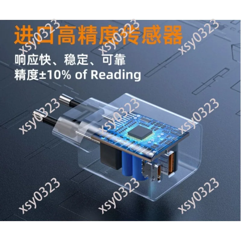 Portable Digital Micron Gauge Vacuum Tester for Refrigeration System Testing Accurate Leak Detection Tool
