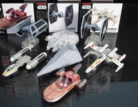 Limit Sale Star Wars Destroyer X-wing Fighter Landspeeder Snowspeeder Y-Wing Starfighter Model Figure Collection Model Toys