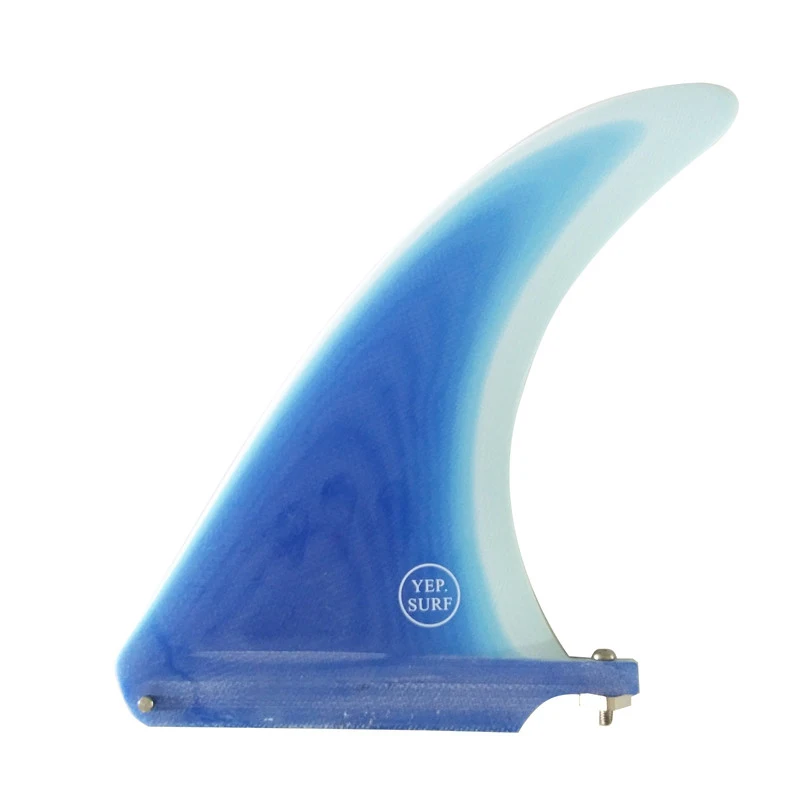 

Surfboard Blue Fin 7/8/9/10.25/11 inch Length Paddle board Longboard Single Fins Surfboard Center Fins High Sale Fiberglass Fin