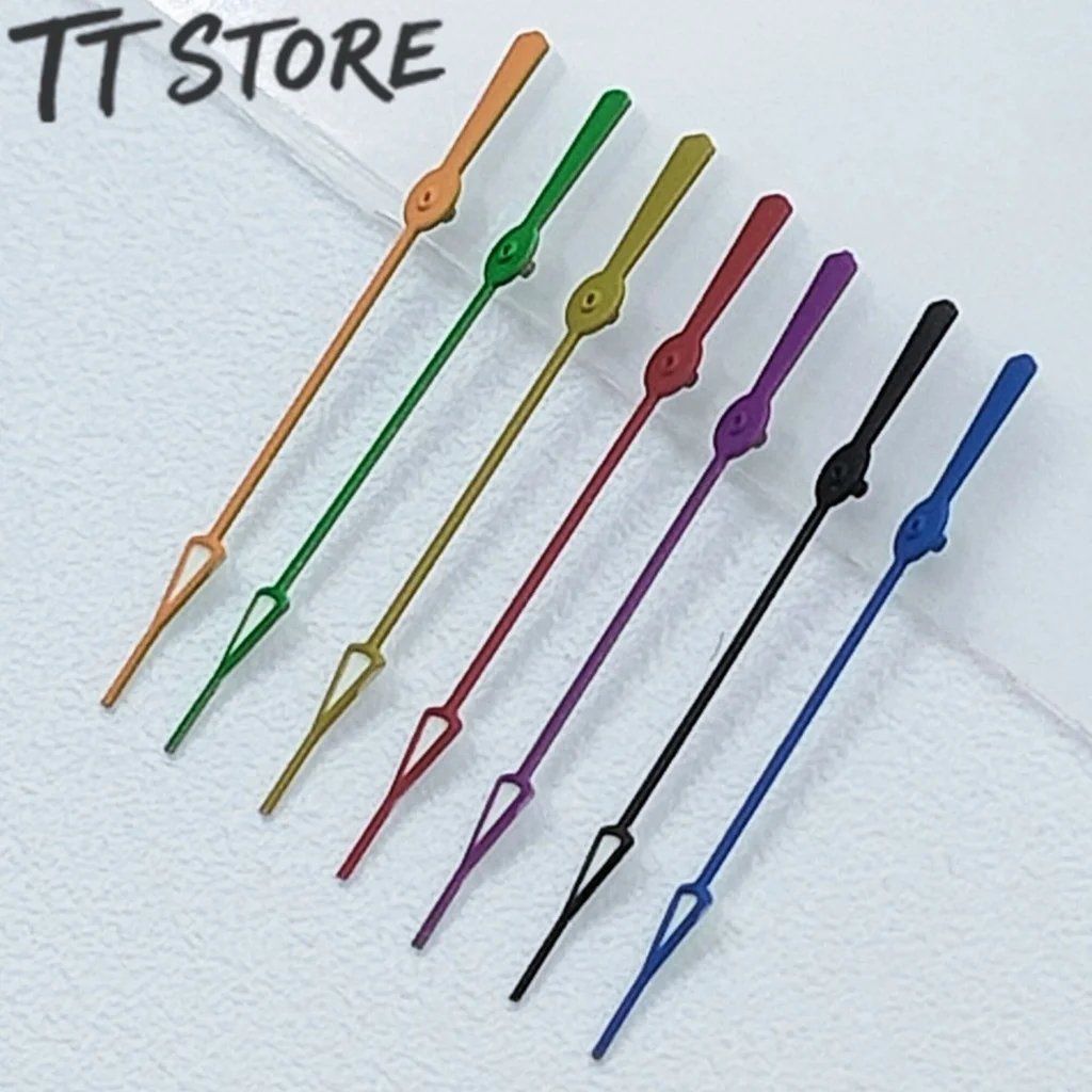 NH35 NH36 7S26 7S36 4R35 4R36 حركات 12.5 ملم فضي أسود أخضر أزرق أحمر أصفر برتقالي ساعة يد ثانية واحدة