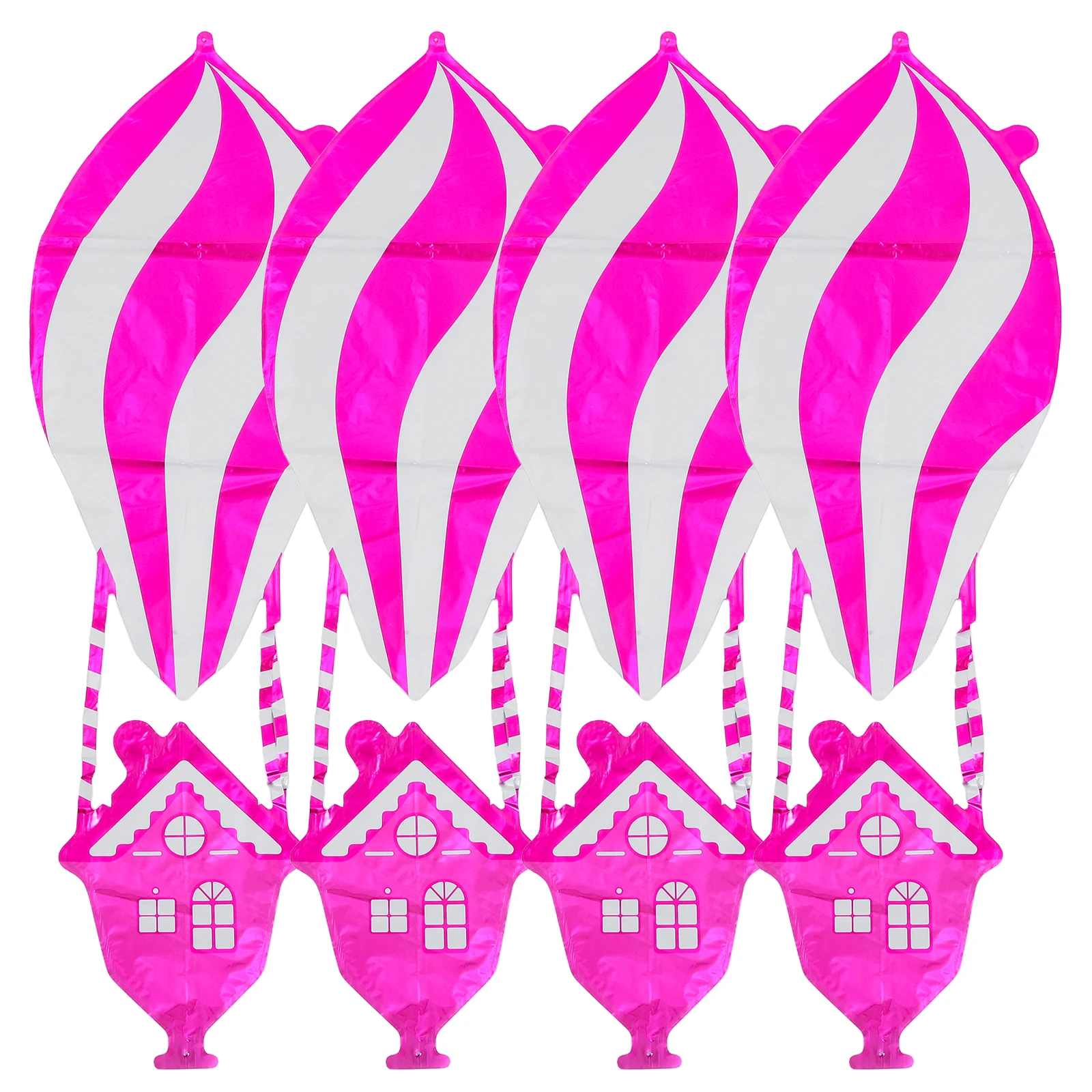 

4 pcs Hot Air Balloon Aluminum Film Birthday Party Decorations Wedding Centerpieces Inflatable Reusable Foil Balloons Toys