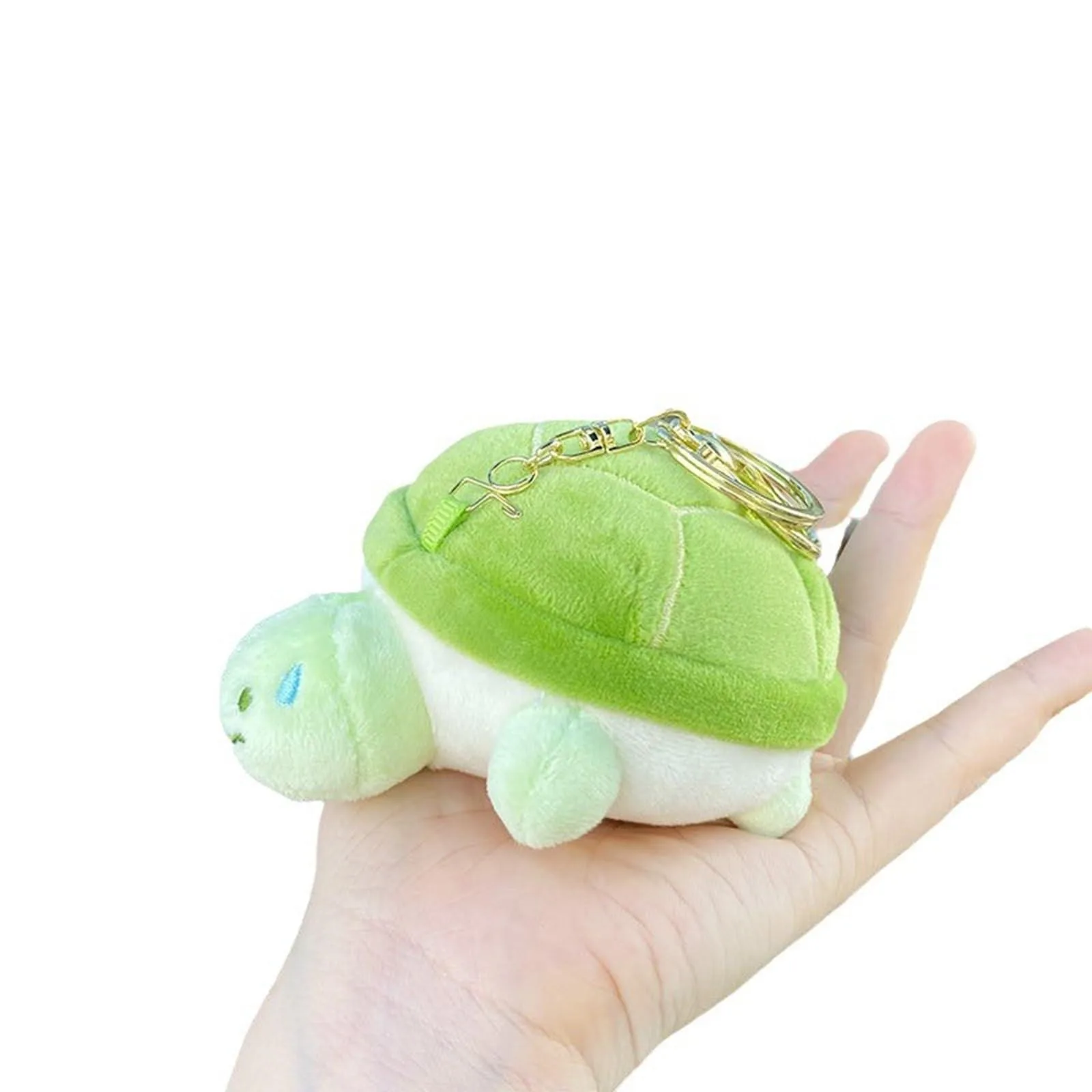 Cute Turtle Plush Toy Keychain Cartoon Tortoise Bag Charm Anime Keyring Kids Toy  Car Accessories for Men Women