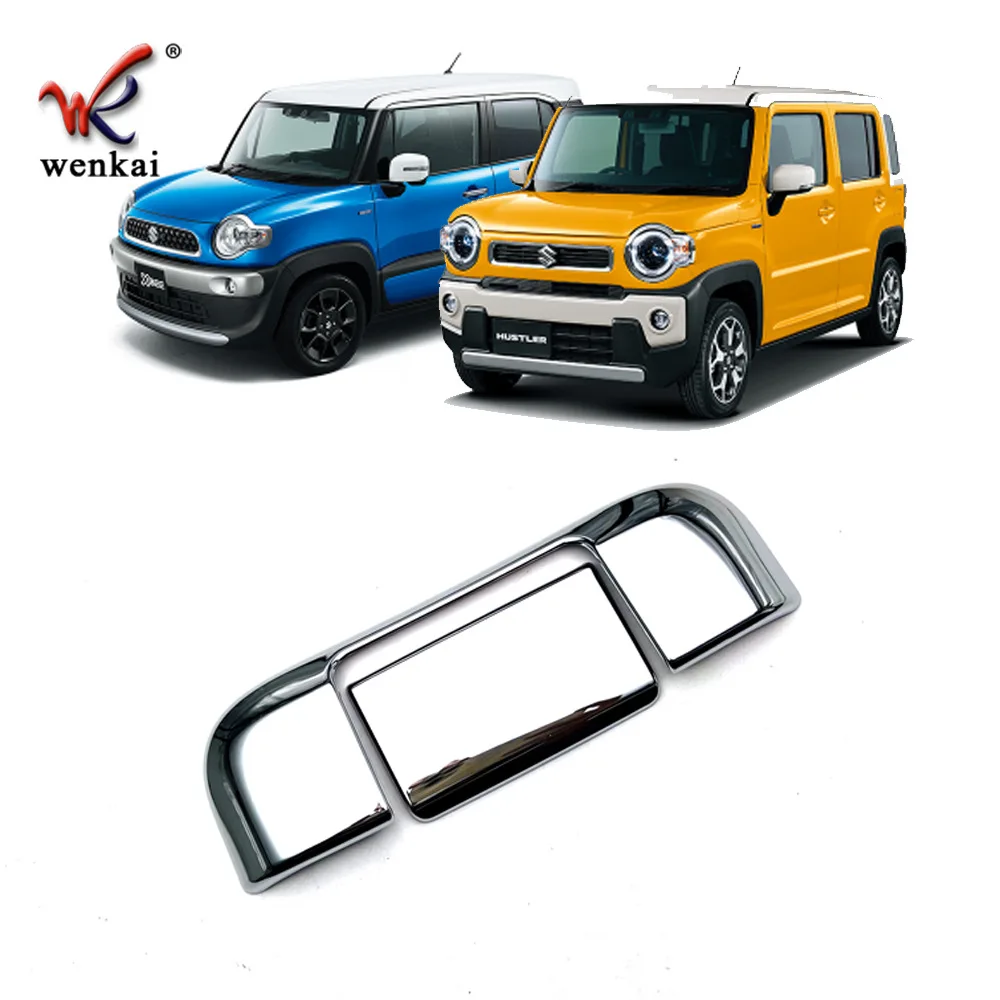 For Suzuki Hustler Xbee 2020 2021 2022 Rear Trunk Tailgate Door Handle Cover Trim Sticker Car Styling Accessories