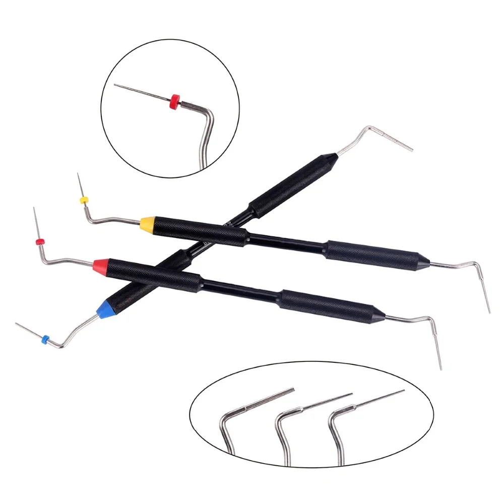 歯内療法ハンドプラッガーチップ根管充填用垂直圧力装置エンド充填ツール歯科歯内療法器具