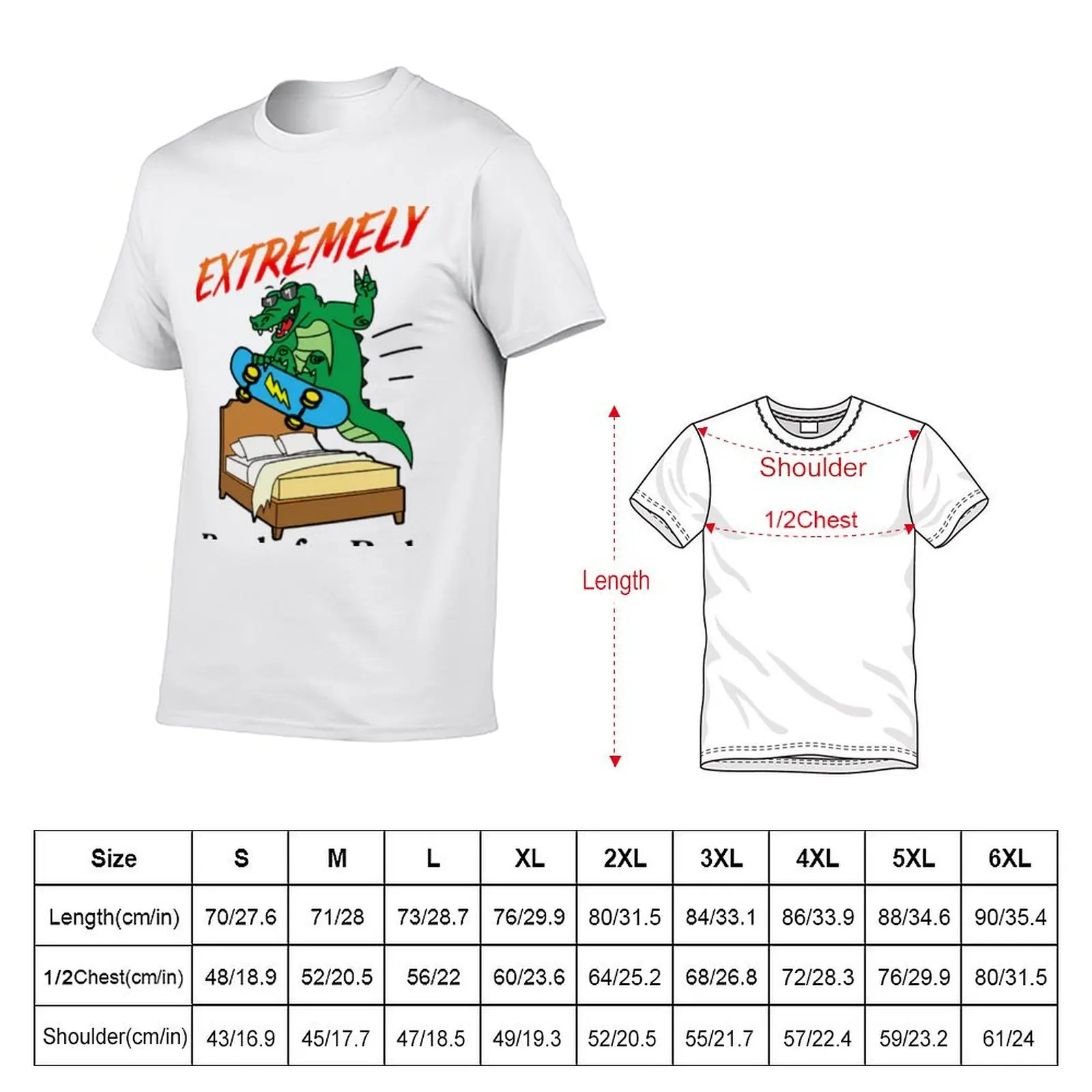 Extremely Ready For Bed T-Shirt Casual Basic Street Style T-Shirt