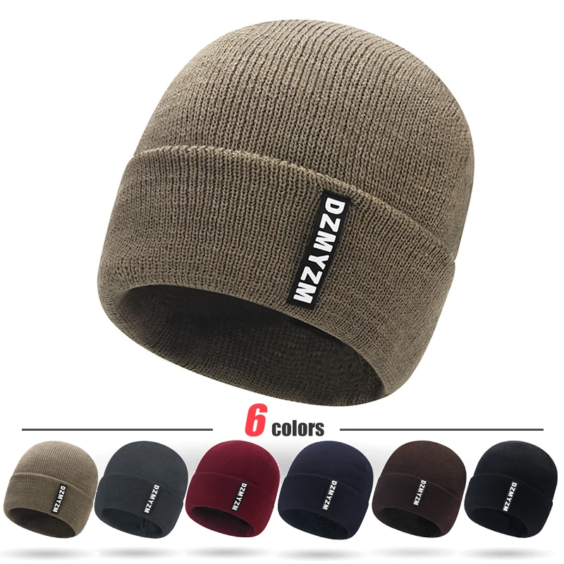 Beanie Winter Hats for Men Women, Fleece Lined Beanie Warm Winter Caps Unisex Fashion Knit Cuffed Cap