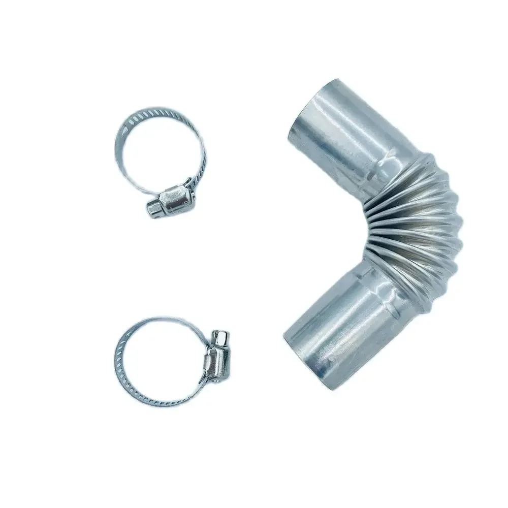 24mm エルボパイプ エアパーキングヒーター 排気管コネクター クリップ付き ウェバスト ボート 車用ヒーター アクセサリー