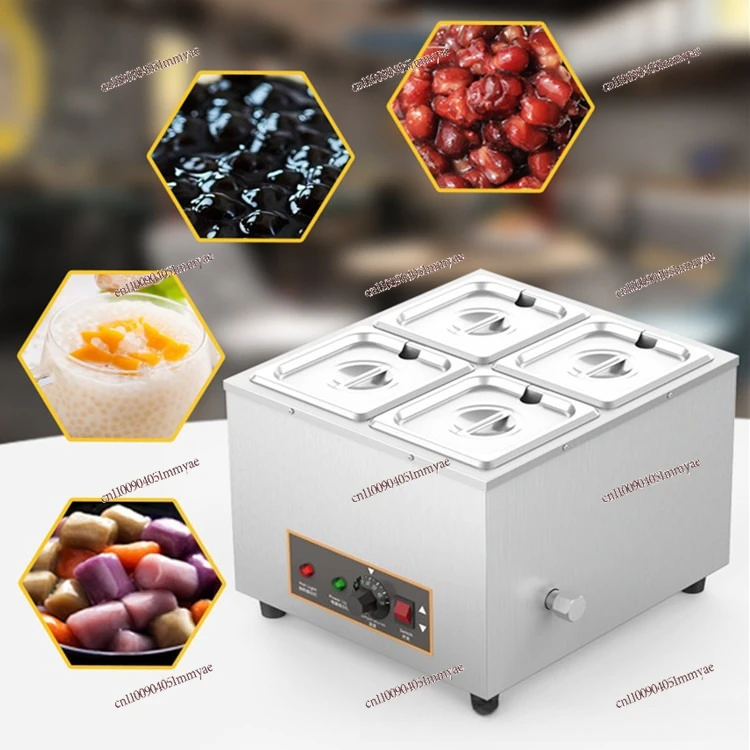 Hotel Commercial Brown Sugar Pearl Insulated Pot Heats Sago Taro Balls Through Water To Heat Soup Pool Jam Machine