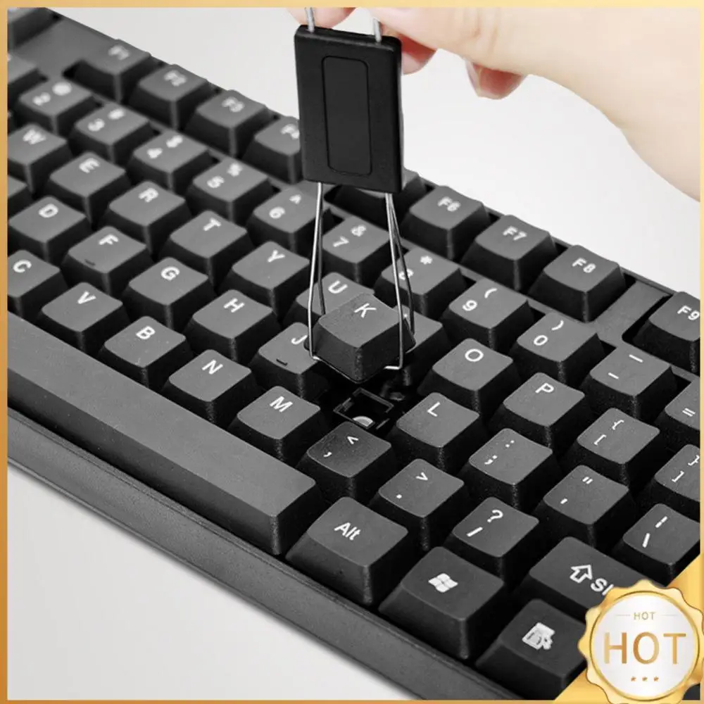 2 шт. универсальный съемник клавиш + 2 шт. щетки для съемника клавиатуры, вал колпачка для механической клавиатуры Cherry MX