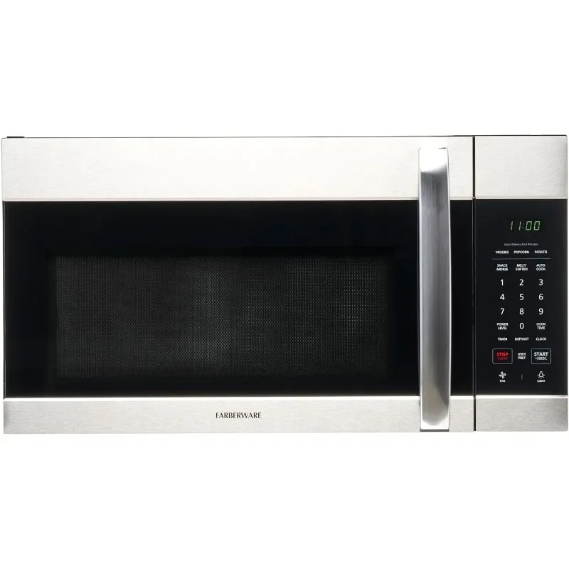 Farberware Over-the-Range Microwave Oven Multi-Stage Cooking Melt/Soften Feature Child Safety Lock LED Display