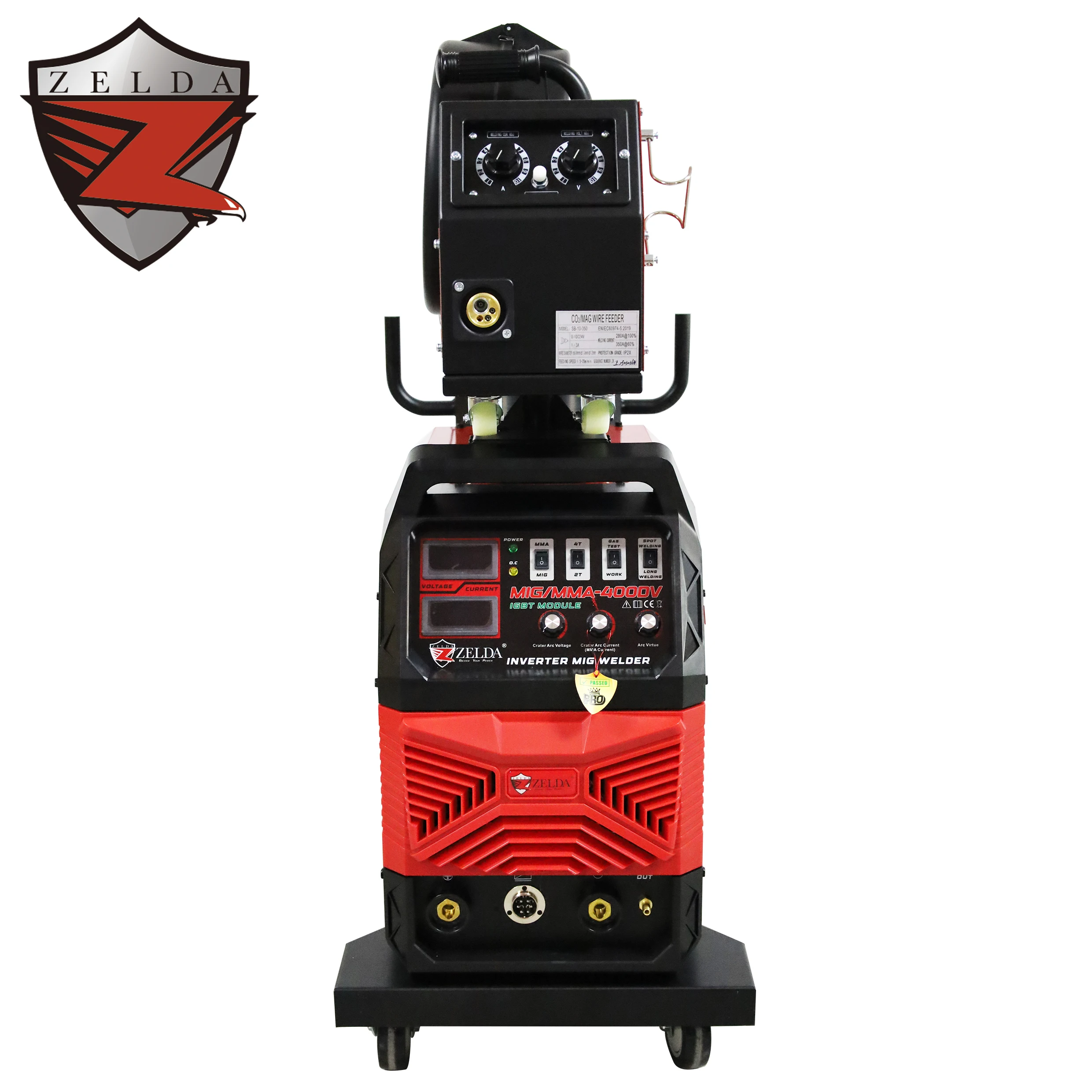 Heavy Mig Welding Machine Semi-automatic 3 Phase 220V 440V MIG Welder 400A 100% Cycle Industrial Welding Machine