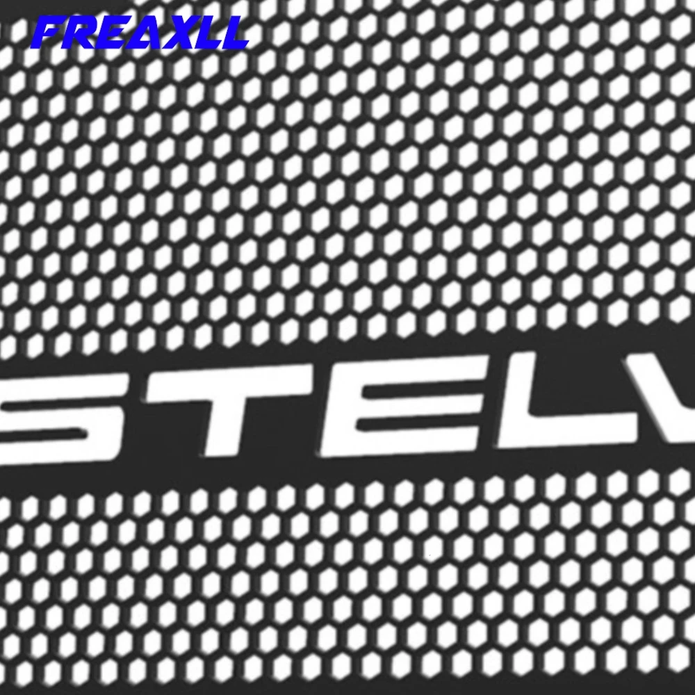 

2008 2009 2010 Stelvio1200 Motorcycle Accessories Radiator Guard Grille For Moto Guzzi Stelvio1200 Oil Cooler Cover Protection