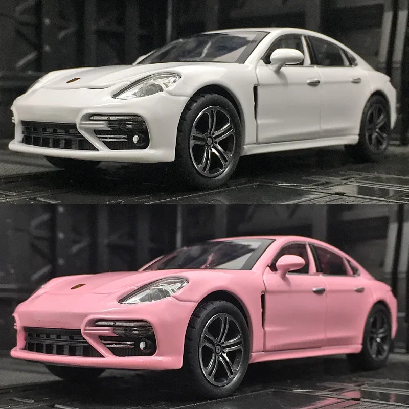 1:32 Porsche Panamera diecast macchinine Sound Light lega simulazione veicoli modello di auto collezione di regali di compleanno per bambini