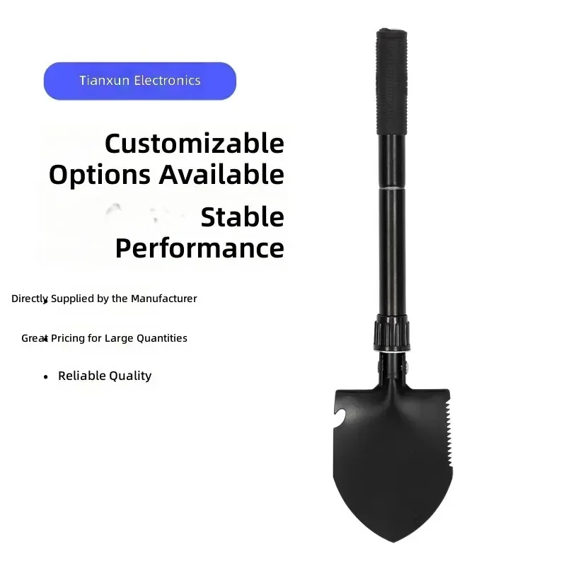 2026 Latest Multi-Functional Folding Camping Shovel for Tree Digging Pit Digging Outdoor Survival Treasure Hunting Vehicle