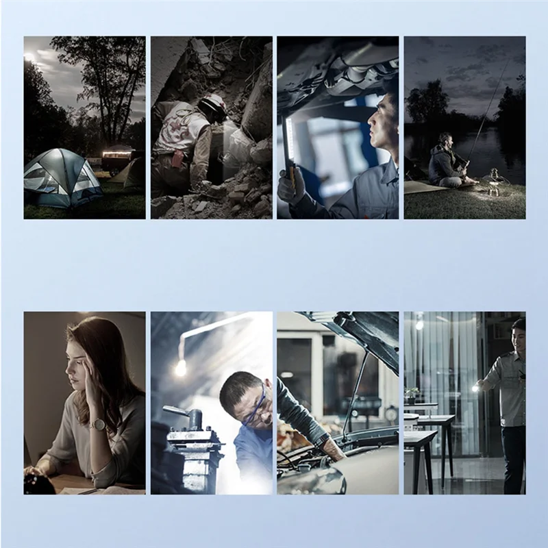 AB46-20000Mah 多機能キャンプライト LED ポータブルライトブラケットテント緊急照明 USB 充電屋外