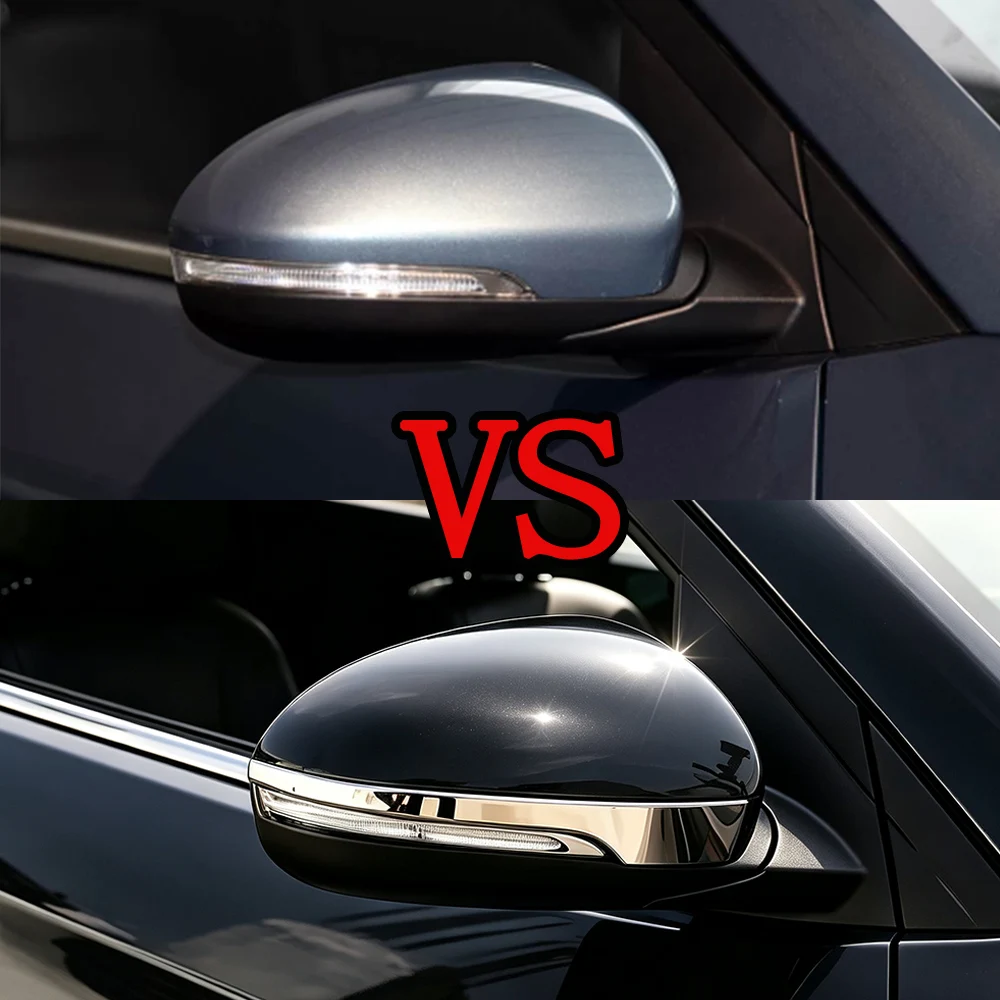 Car Rearview Mirror Trim Cover for Hyundai Tucson 2015 2016 2017 2018 Side Mirrors Anti-Scratch Sticker Protector Accessories