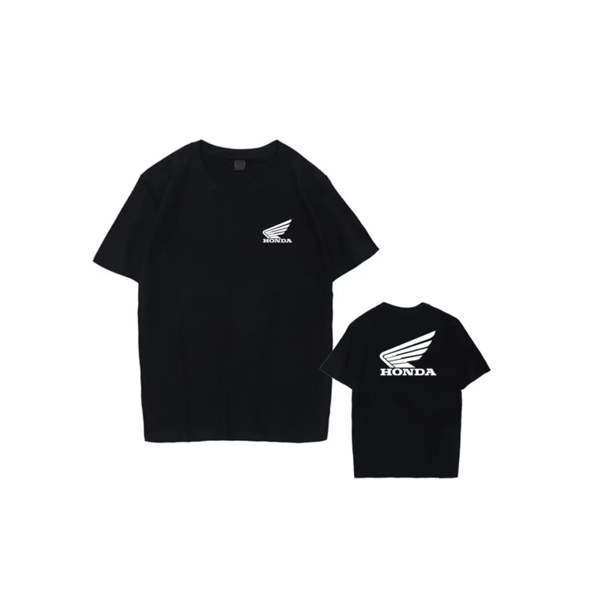 

Honda 2025 fashion new summer hot motorcycle racing T-shirt men's short-sleeved locomotive clothing trend explosion