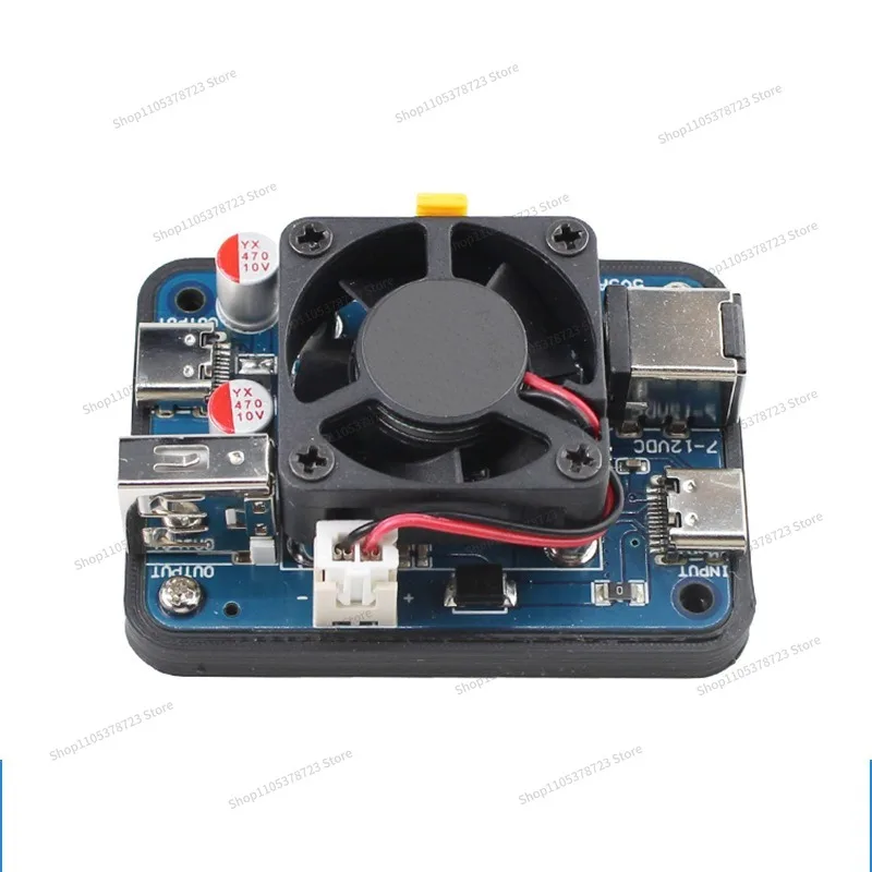 For 5V5A PD Power Conversion Expansion Board DC DC Power Supply 12V To 5V Step-down Power Supply Module