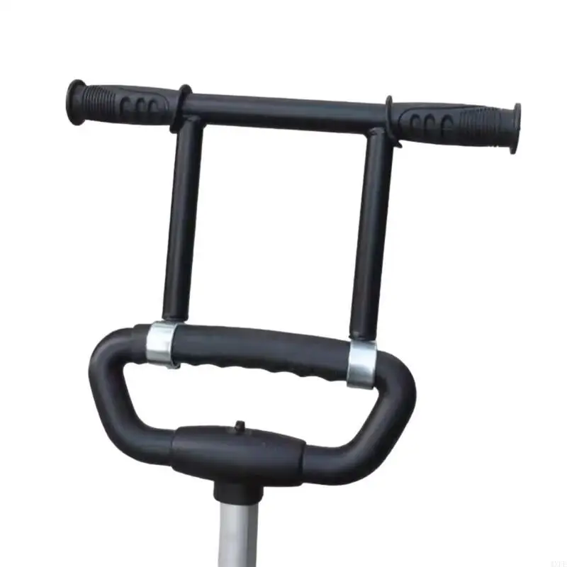 Pegangan Nyaman Pegangan Kereta Dorong Ekstensi Tinggi Dapat Disesuaikan Sandaran Tangan Kereta Dorong Bayi Pegangan Penyesuaian