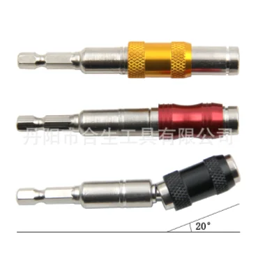 Adaptador de enchufe de acero al cromo vanadio, juego de brocas hexagonales de extensión, vástago ex a 1/4 \