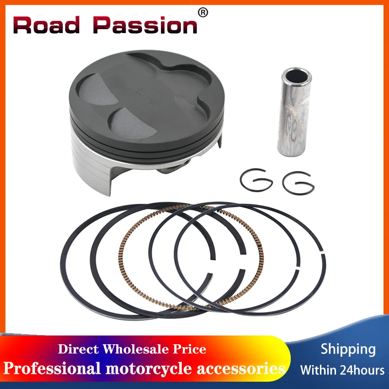 Road Passion Motorcycle Parts Size 77mm ~ 78mm STD ~ +100 Piston Rings For YAMAHA YZ250F YZ250 WR250F WR250 F 5NL-11631-10-00