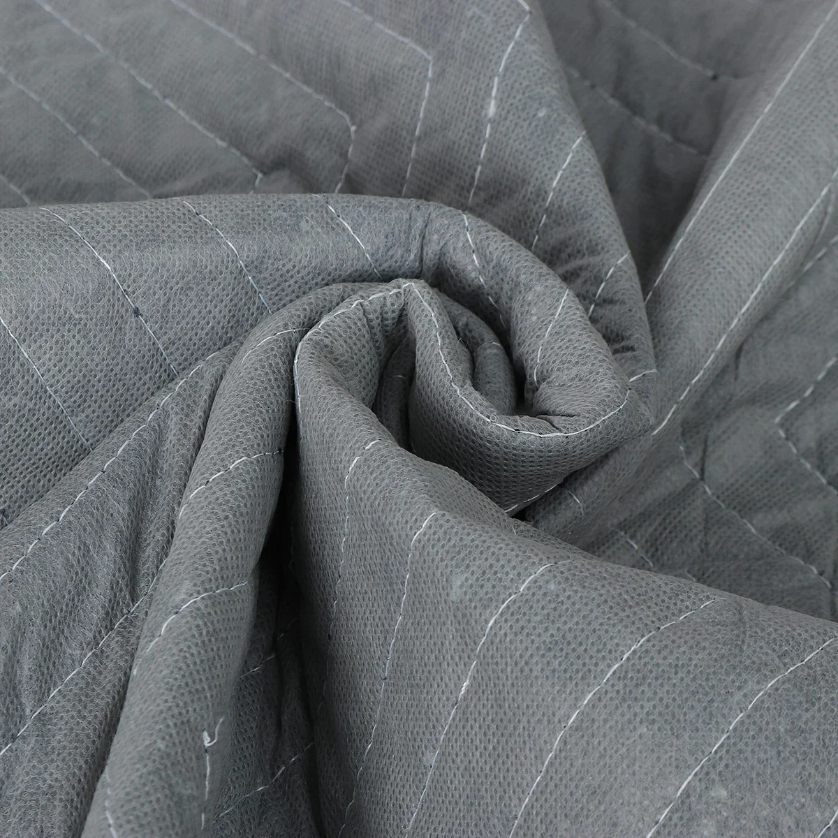 203x183cm Grey Multi-functional Shipping Pad Furniture Moving Packing Blankets Heavy Duty Protective