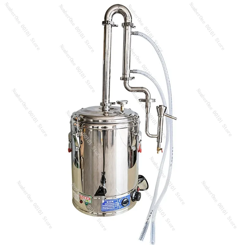 Home Brewing Enthusiasts Fully Automatic Electric Distiller Machine Small Household Plug In Brewing Equipment Reflux Alcohol