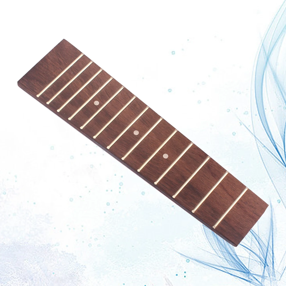 

Ukulele Fingerboard Premium Accessories Precise Design Wooden Concert Fretboard Soprano Accessory