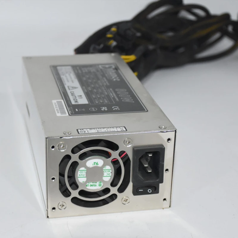 ENH-2180 800W Original For 2U Server Power Supply PFC Active Power Supply Industrial Control Computer Dual CPU Power Supply