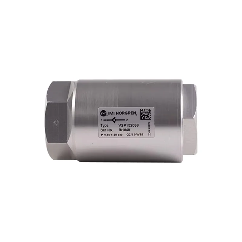 VSP152035/ IMI NORGREN/Check Valve/40 bar suit for Stretch blow molding machine