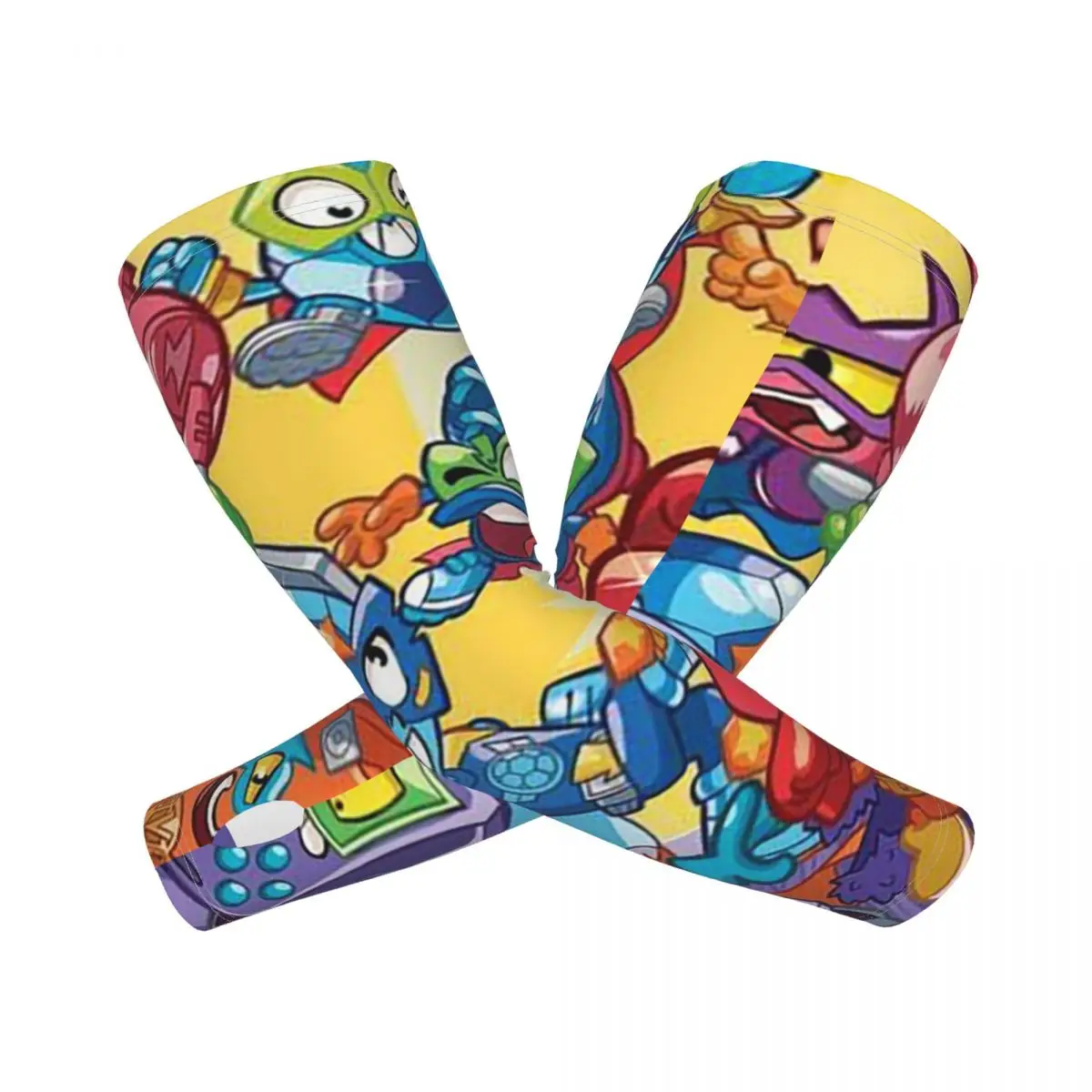 

Superthings наружные рукава для защиты от солнца и ультрафиолета, летние рукава из ледяного шелка для езды на велосипеде с татуировкой