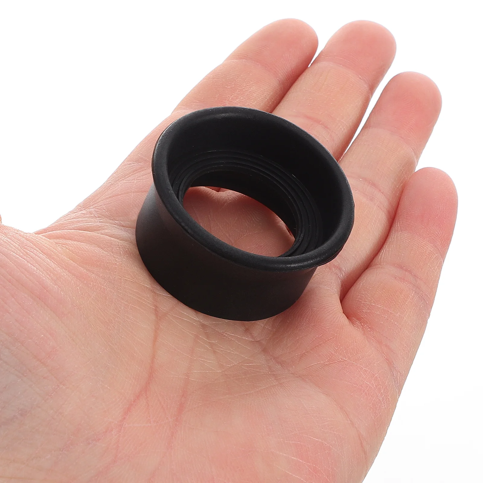 

2Pcs Microscope Eyepiece Cover Rubber Eye Guards Anti Glare Binocular Eye Cups Replacement Optical Accessories Black