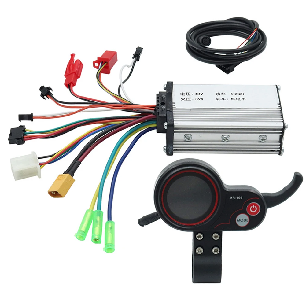 500W 36V 48V Motor Controller Kit LCD 6PIN Display Connection Cable For Kugoo Electric Scooter 10 Inch Dashboard For Kugoo