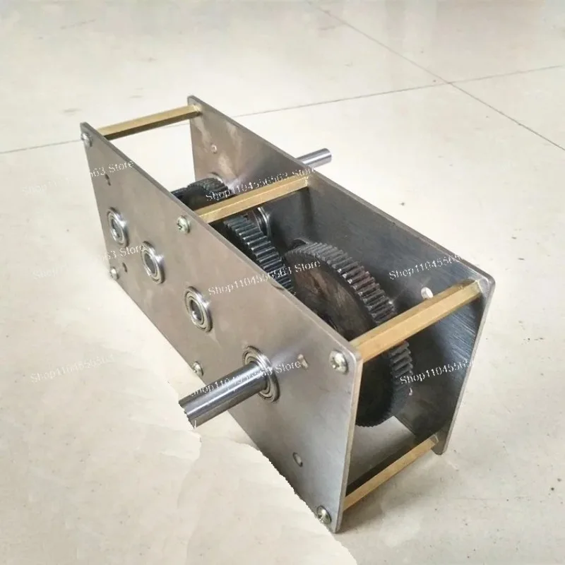 Hand Crank Generator Gear Box - Wind/Hydraulic Drive, Customizable Reducer for DIY Hydropower/Wind Power