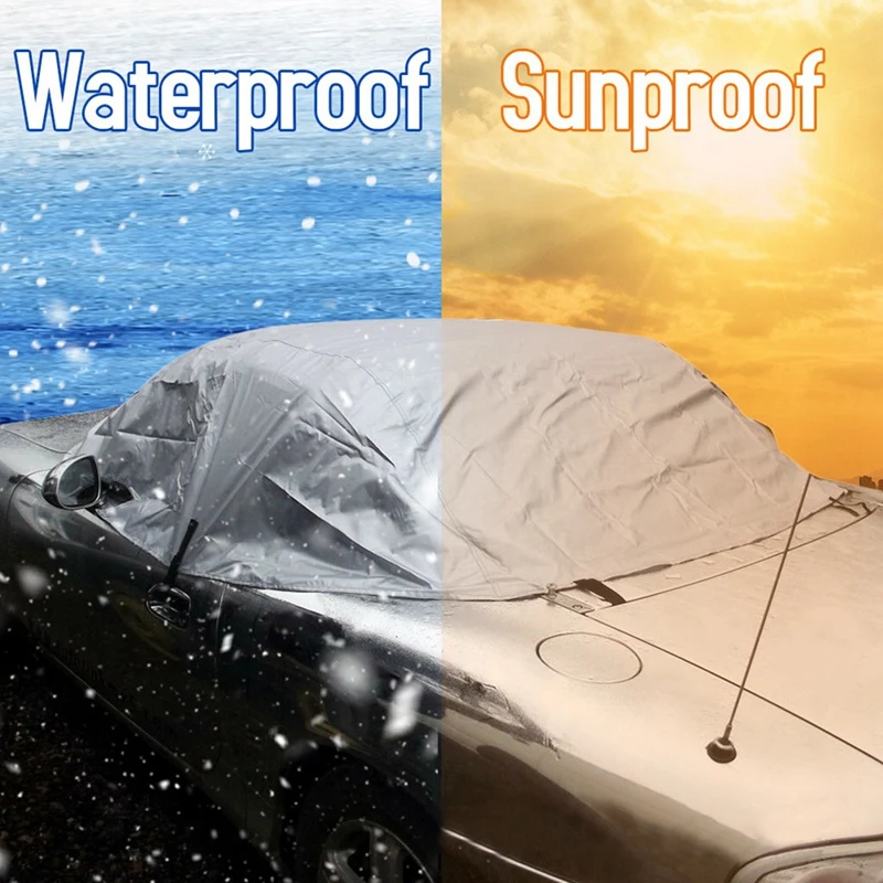 420D Car Cover Soft Top Roof Protect Waterproof Anti UV Sun Shade Dustproof Cover For Mazda MX-5 MK1 MK2 MK2.5