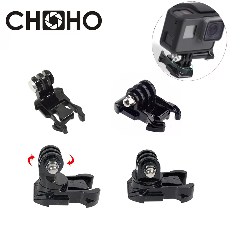 For Gopro Hero 13 12 Accessories s Quick Release Buckle Mount Base Mount Long Rotation For Go Pro Insta360 X4 Dji Osmo Action 3