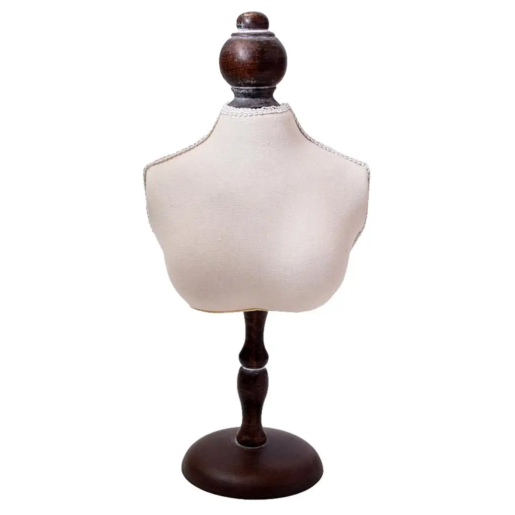 

Mannequin Bust Jewelry Necklace Pendant Neck Model Stand Holder Shop Display
