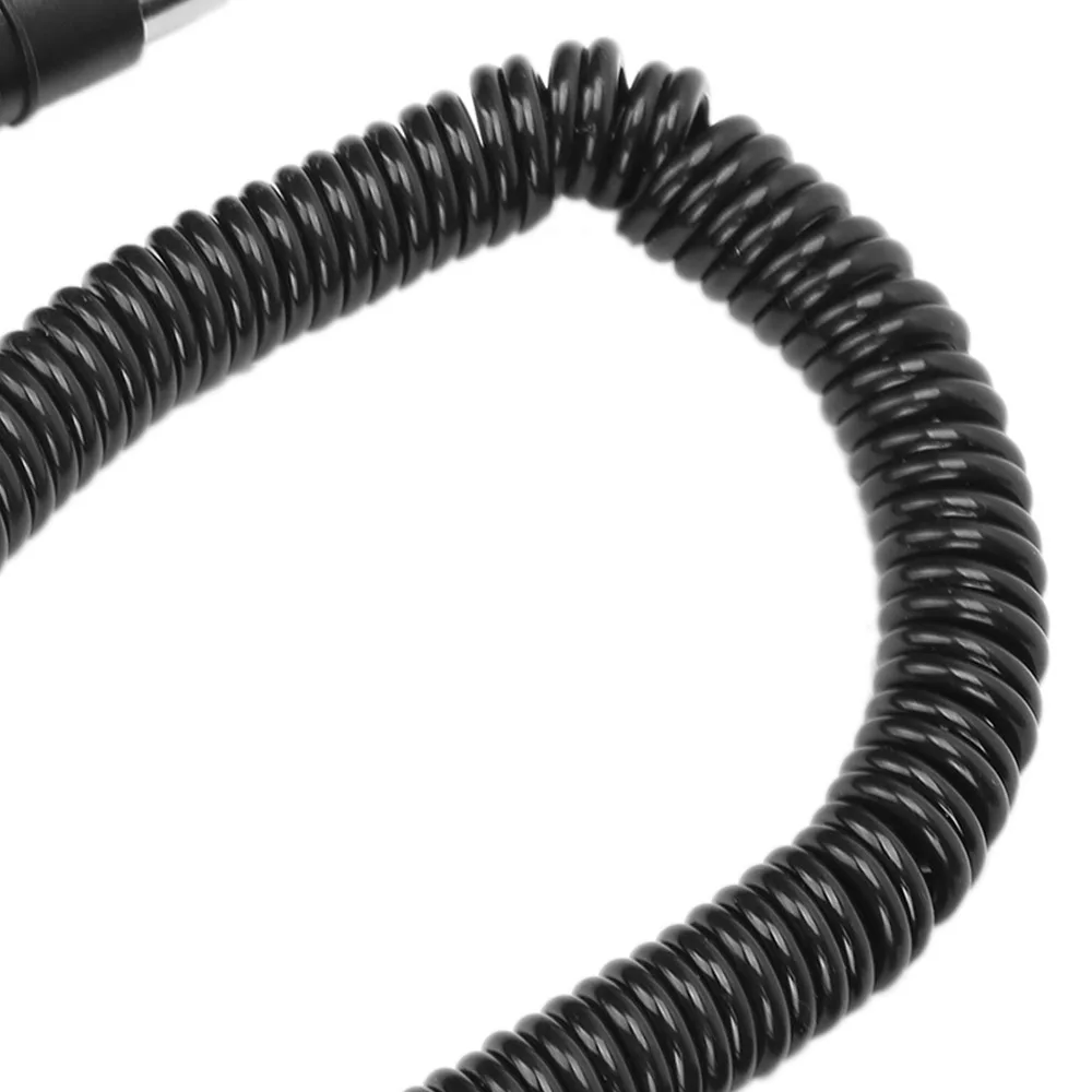 3-Plug Nail Drill Handpiece Cord Black Color Replacement Accessory Electric Nail Drill Cord Easy Installation Disassembly