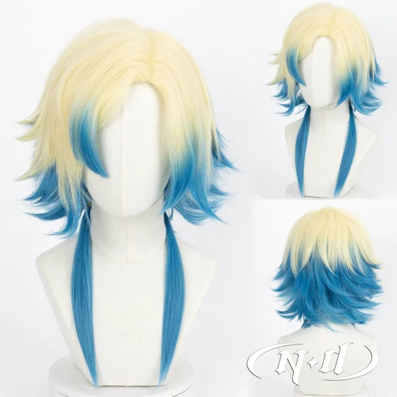 ND Michael Kaiser Cosplay Wigs Anime BLUE LOCK Cosplay Hair Wigs for Comic Con Coser Halloween Party Heat Resistant Synthetic