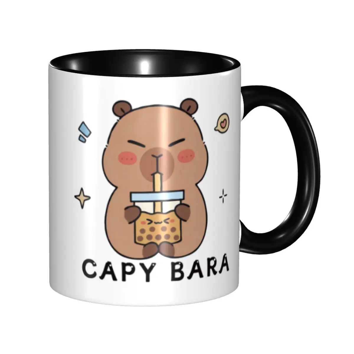 

Customized Cartoon Animal Pets Capybara Coffee Mug DIY Ceramic Milk Tea Cups