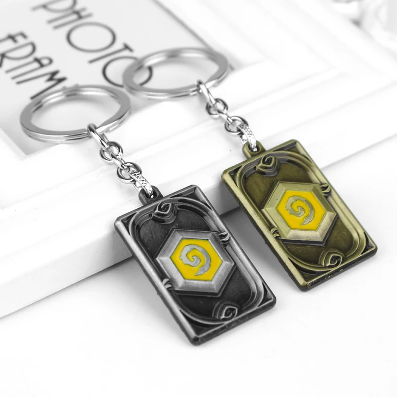 حار لعبة مجوهرات نجاح باهر العالم من علب Hearthstone المفاتيح Lich King Frostmourne السيف المطرقة الفأس سلاح قلادة معدنية القرط