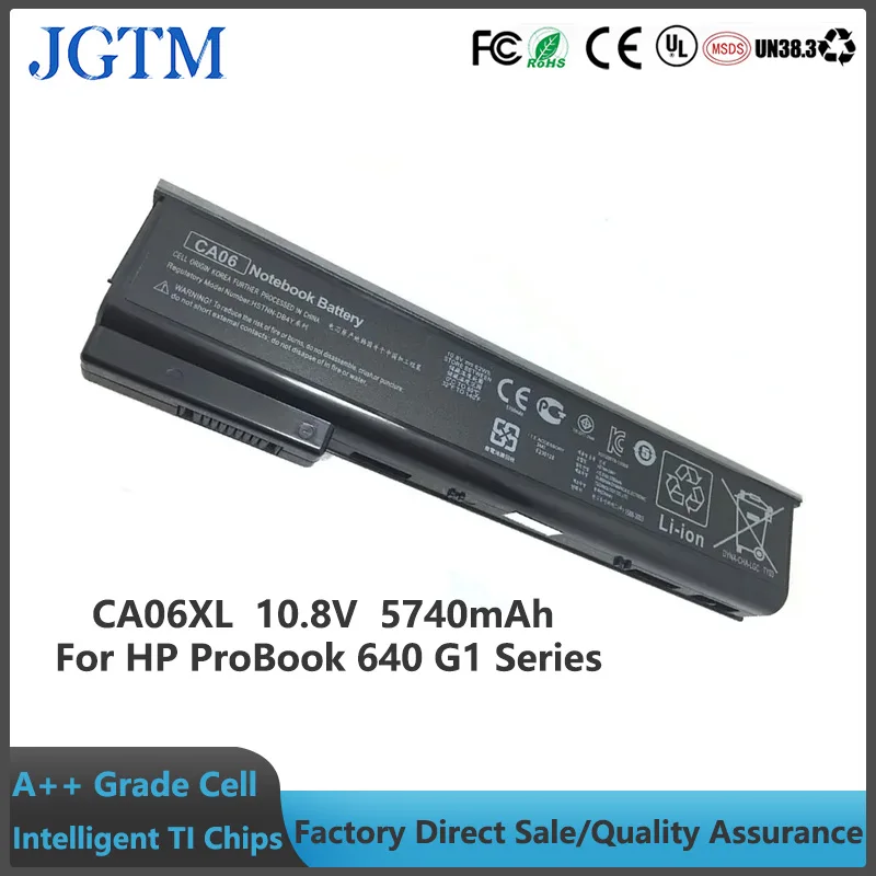 

JGTM OEM 10.8V 5200mAh CA06 laptop battery for HP ProBook 640 645 650 655 G0 G1 series CA09 HSTNN-IB4W HSTNN-DB4Y HSTNN-LB4X